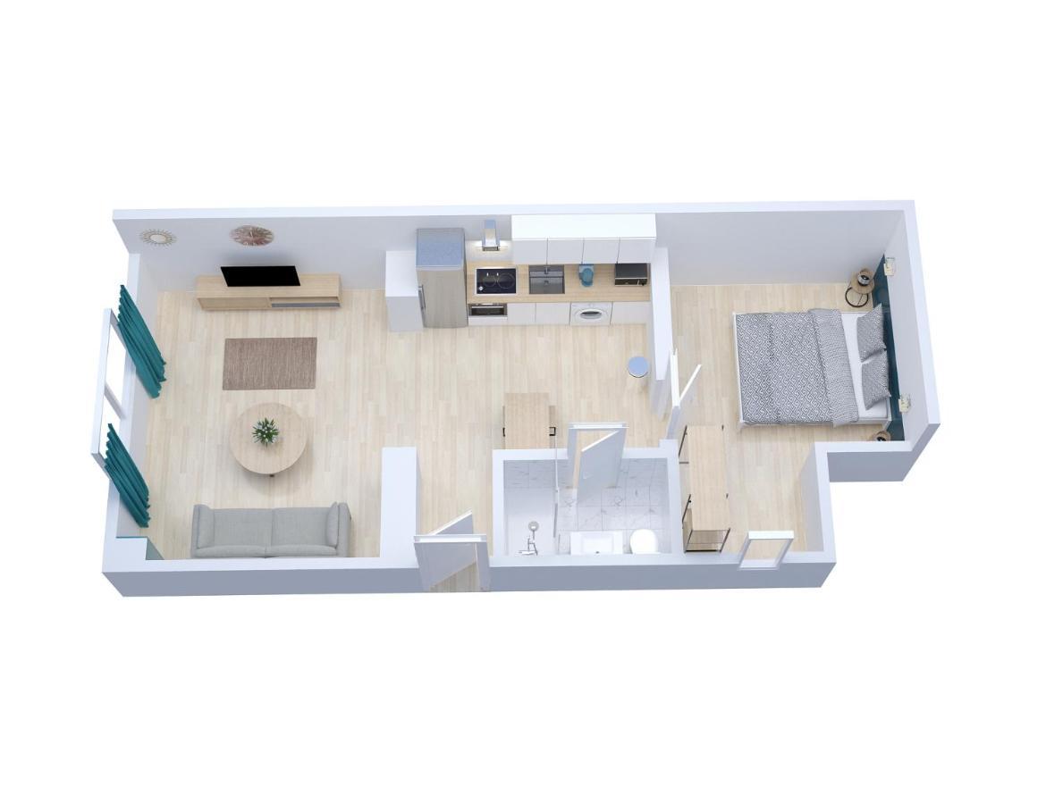 Le Havre - Appartements T2 Et T3 - Tout Confort - Nouveau Dış mekan fotoğraf